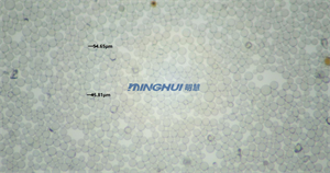 体视显微镜MHZ-201应用于玻璃微珠观察