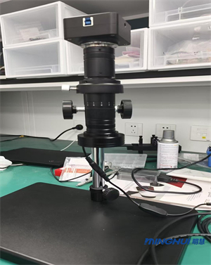 数码显微镜MHZ301应用于上海某知名企业-广州明慧公司